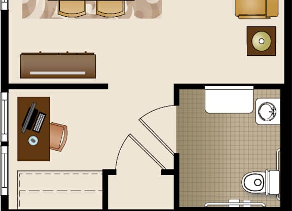 Deland Office Suites Floor Plan