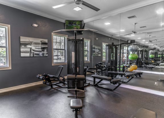 the estates at tanglewood | fitness center