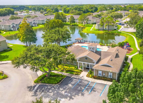 Aerial View of Clubhouse