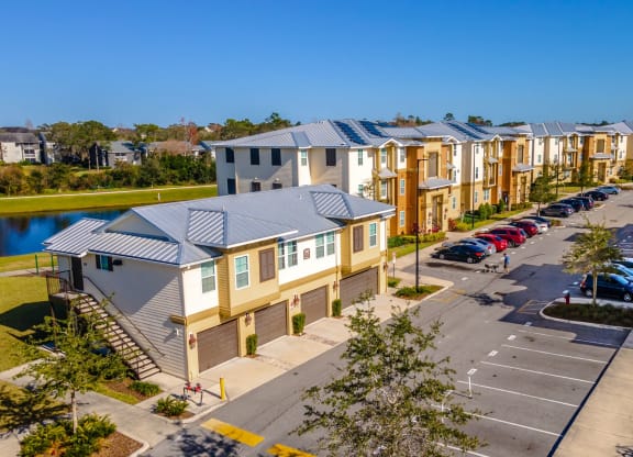 Exterior Building w/ Garages