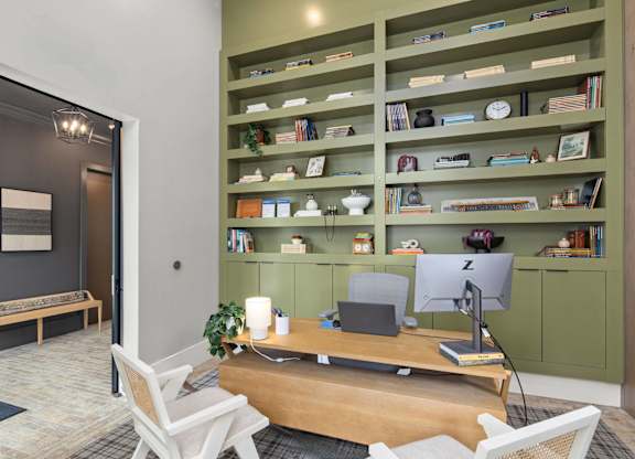 Home Office at Giddy Hall Apartments, North Carolina