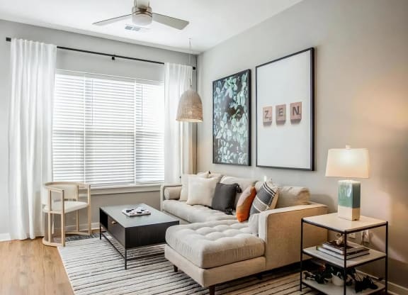 Cozy Living Spaces with Large Windows