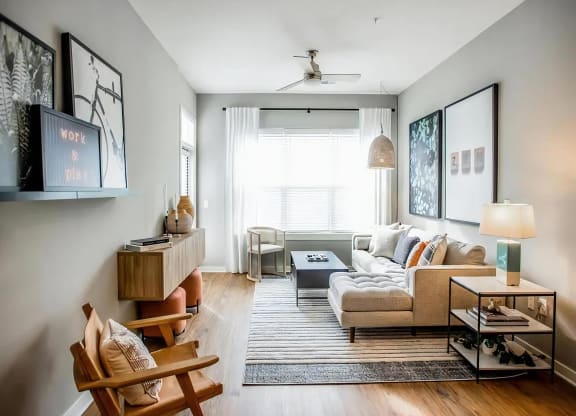 Spacious Living Rooms with Large Windows