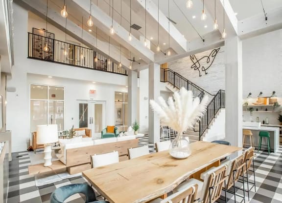 Large Clubhouse with Kitchen and Lofted Area