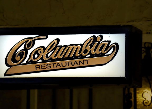 Vintage-Style Columbia Restaurant Sign Just Minutes from Anchor Riverwalk