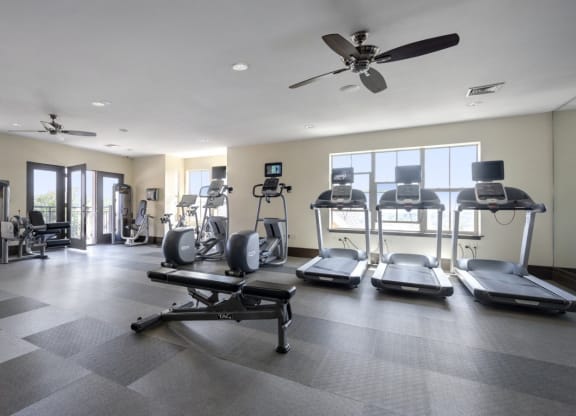 Fitness Center Featuring Dedicated Spin Yoga Studios