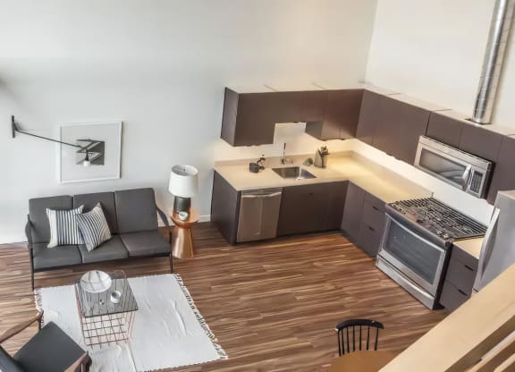Ballard Lofts Apartment Amenities Lofted Interior Views