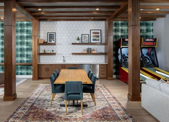 Clubhouse with Entertainment Center