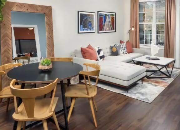 Broadstone Upper Westside Apartments Kitchen Gourmet Kitchen with Chef Inspired Stainless Steel Appliance Package
