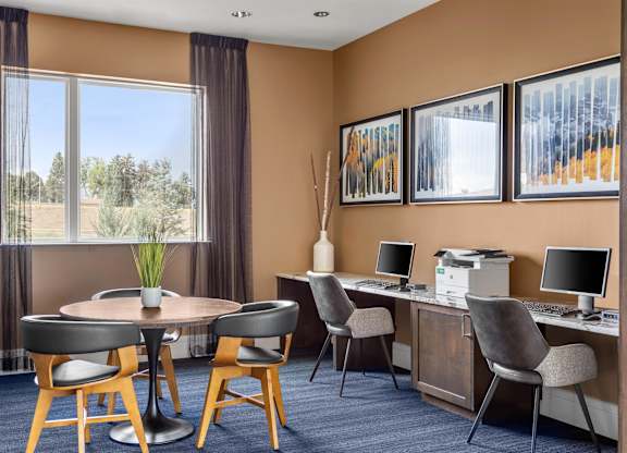 Gateway Arvada Ridge Business Center with Computers, Desks, and Seating