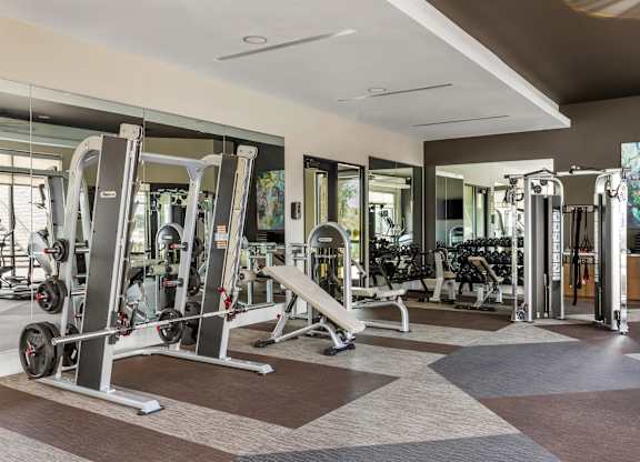 Gateway Arvada Ridge Strength Training Gym with Free Weights and Benches