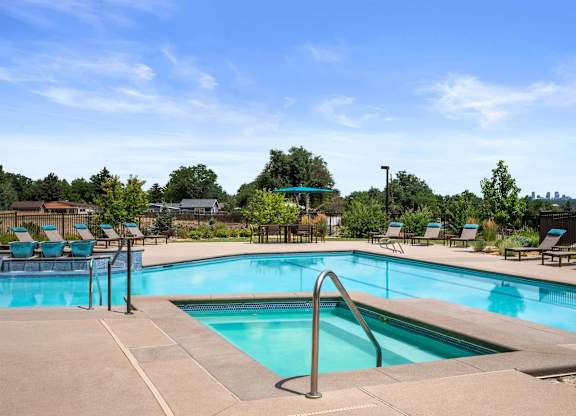 Gateway Arvada Ridge Large Swimming Pool with Scenic Community Views