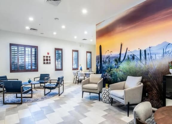 Leasing Office with Lounge