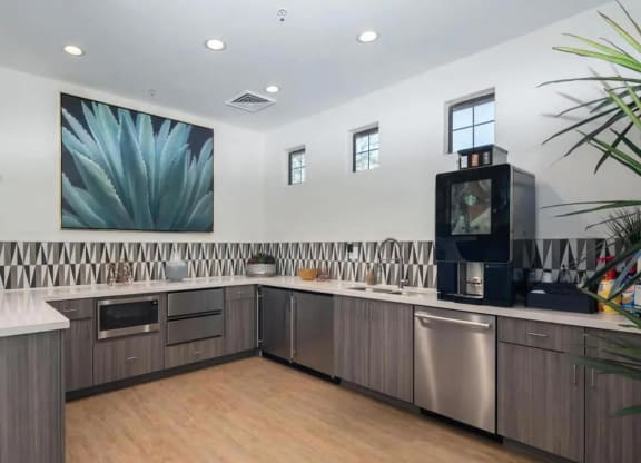Resident Kitchen and Coffee Bar