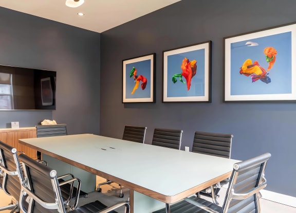 Conference Room with TV