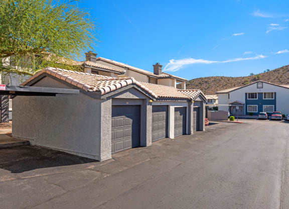 Mountainside Automobile Detached Garages Available On Site