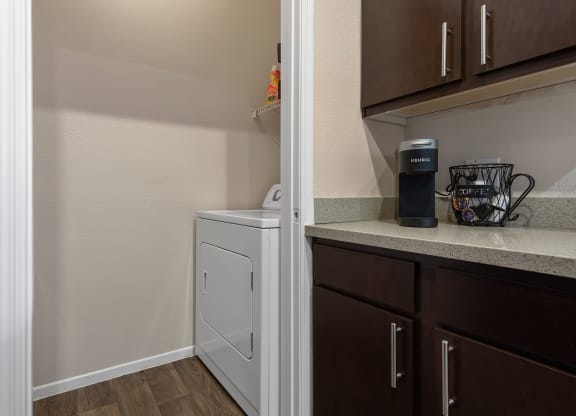 Mountainside Cleaning Full Size Washers and Dryers in Each Unit