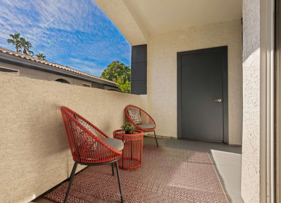 Mountainside Outdoor Peaceful and Private Patios and Balconies