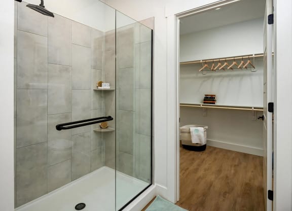 Modern Bathrooms with Walk-In Showers