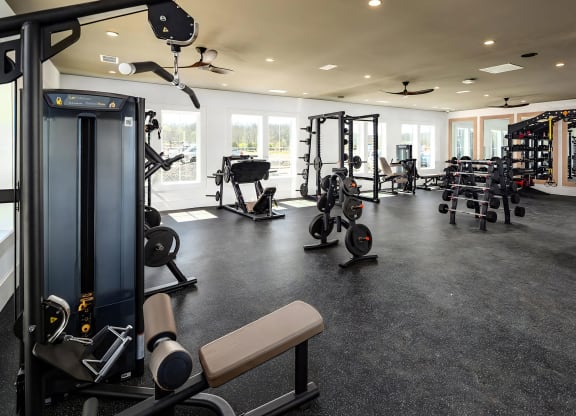 Fitness Studio with State-of-the-Art Cardio & Strength Training Machines