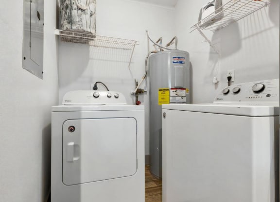 Full Size Washers and Dryers in Each Unit