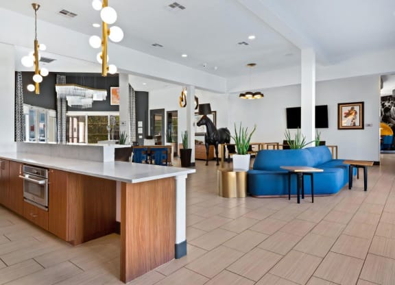 Clubhouse with Media Lounge and Kitchen