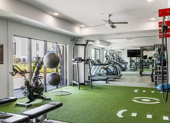 Rhythm State-of-the-art Fitness Center with Free Weights and Cardio Machines