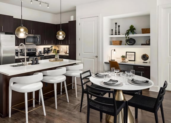 Large Kitchens with Breakfast Bar and Storage
