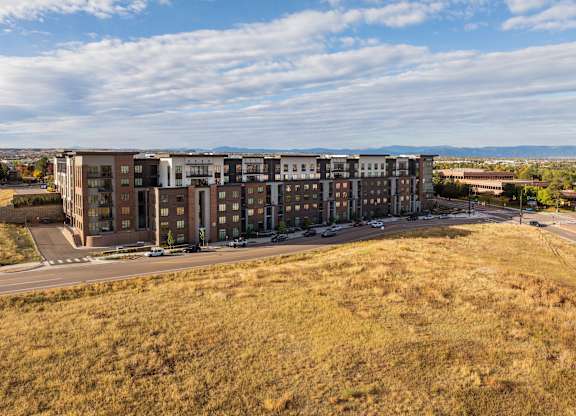 Modern Apartment Community with Mountain Views