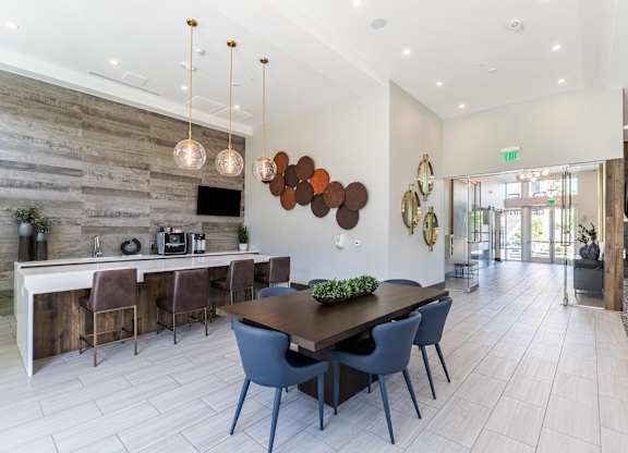 Lounge Area with Coffee Station