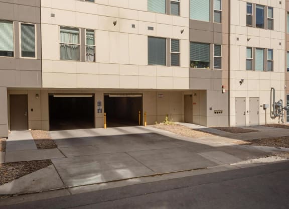 Parking Garage Entrance