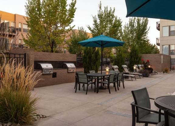 Grilling Stations with Seating