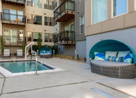 Spacious Hot Tub for Residents