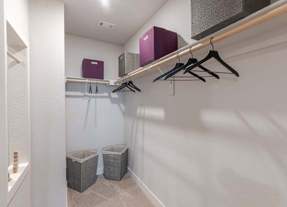 Oversized Closet With Shelf Space