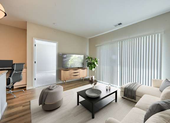A Modern Living Room at Fairmont Apartments, Westerville, 43081