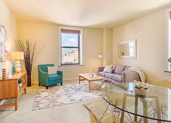 Warm Living And Dining Room at Grand Wisconsin, Wisconsin