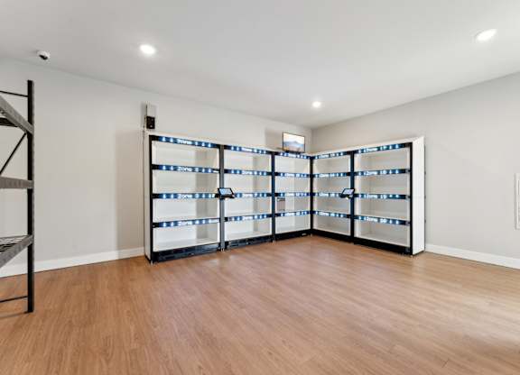 hellopackage package room at The Hendry Apartments, Fort Myers