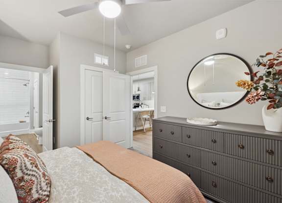 Comfortable Bedroom at The Beacon at 331 Apartments, Santa Rosa Beach, FL, 32459