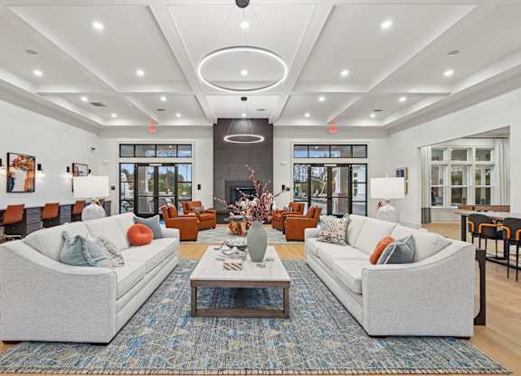 Community Clubroom at The Beacon at 331 Apartments, Santa Rosa Beach