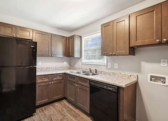 Kitchen View at Lexington on the Green, North Carolina