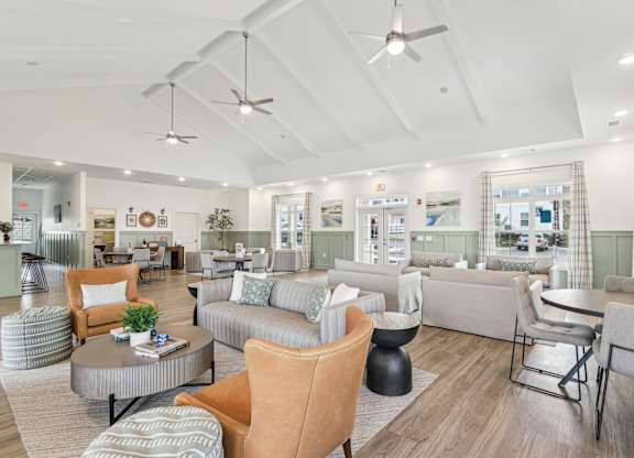 Clubhouse interior at The Parker North Augusta, North Augusta, South Carolina, 29841