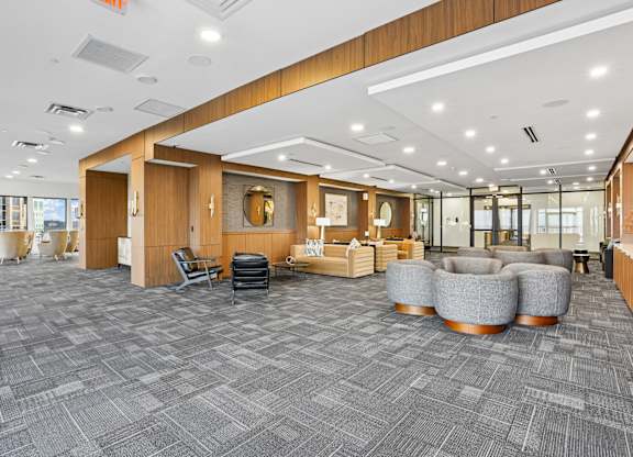 Main Lobby at The 600 Apartments, Birmingham
