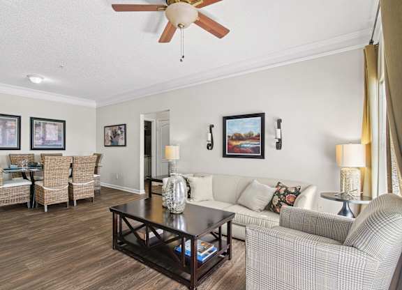 Cozy Living Room at Carrington Park at Lake Lanier, Georgia, 30504