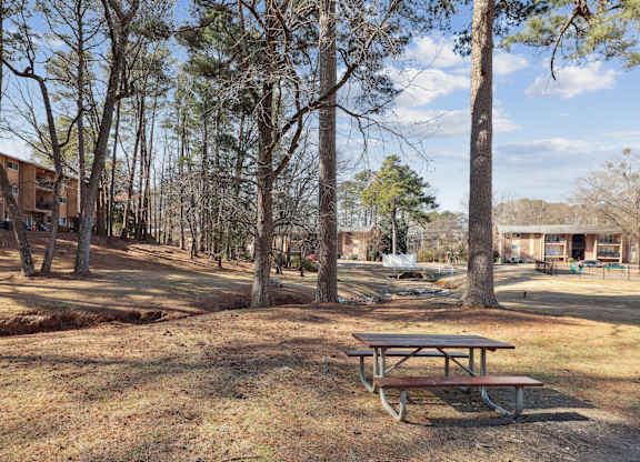 Picnic Table at Casa de Luna Apartments, Raleigh, NC, 27604