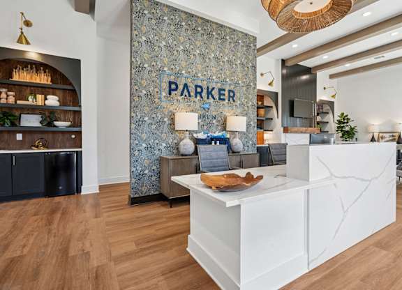 Reception Area at The Parker Aiken Apartments, Aiken