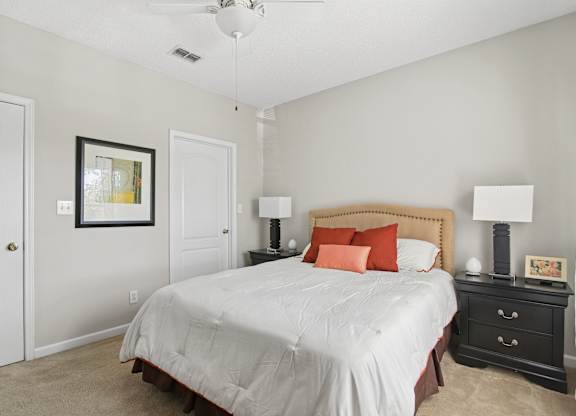 Primary Bedroom at Carrington Park at Lake Lanier, Georgia