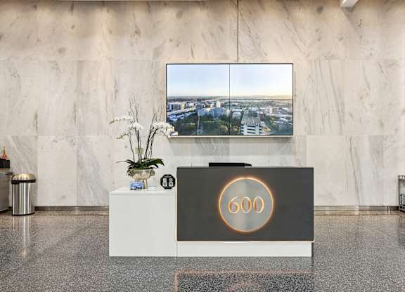 Reception Area at The 600 Apartments, Birmingham, 35203