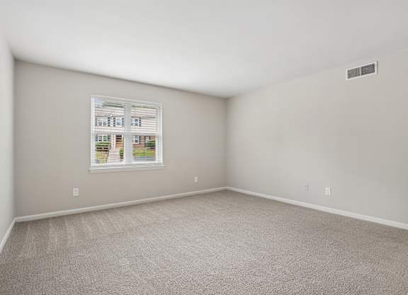 Empty Interior at The Highlands Apartments, Charlotte