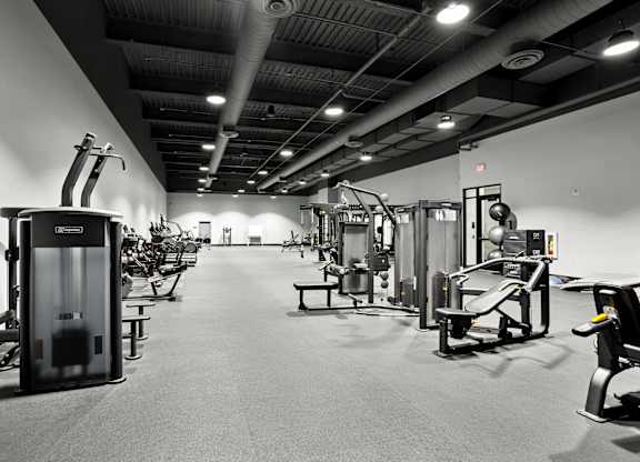 Community Gym at The 600 Apartments, Birmingham, Alabama