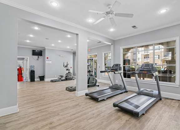Apartment Gym at Carrington Park at Lake Lanier, Gainesville, 30504
